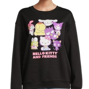Hello Kitty and Friends Women's Juniors Sweatshirt with Long Sleeves XXXL (21)